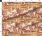 Mushrooms Toadstools 70S Style Retro Seventies Autumn Fall Earth Tones Custom Printed Fabric by Spoonflower Various Fabrics by the Yard or Fat Quarter